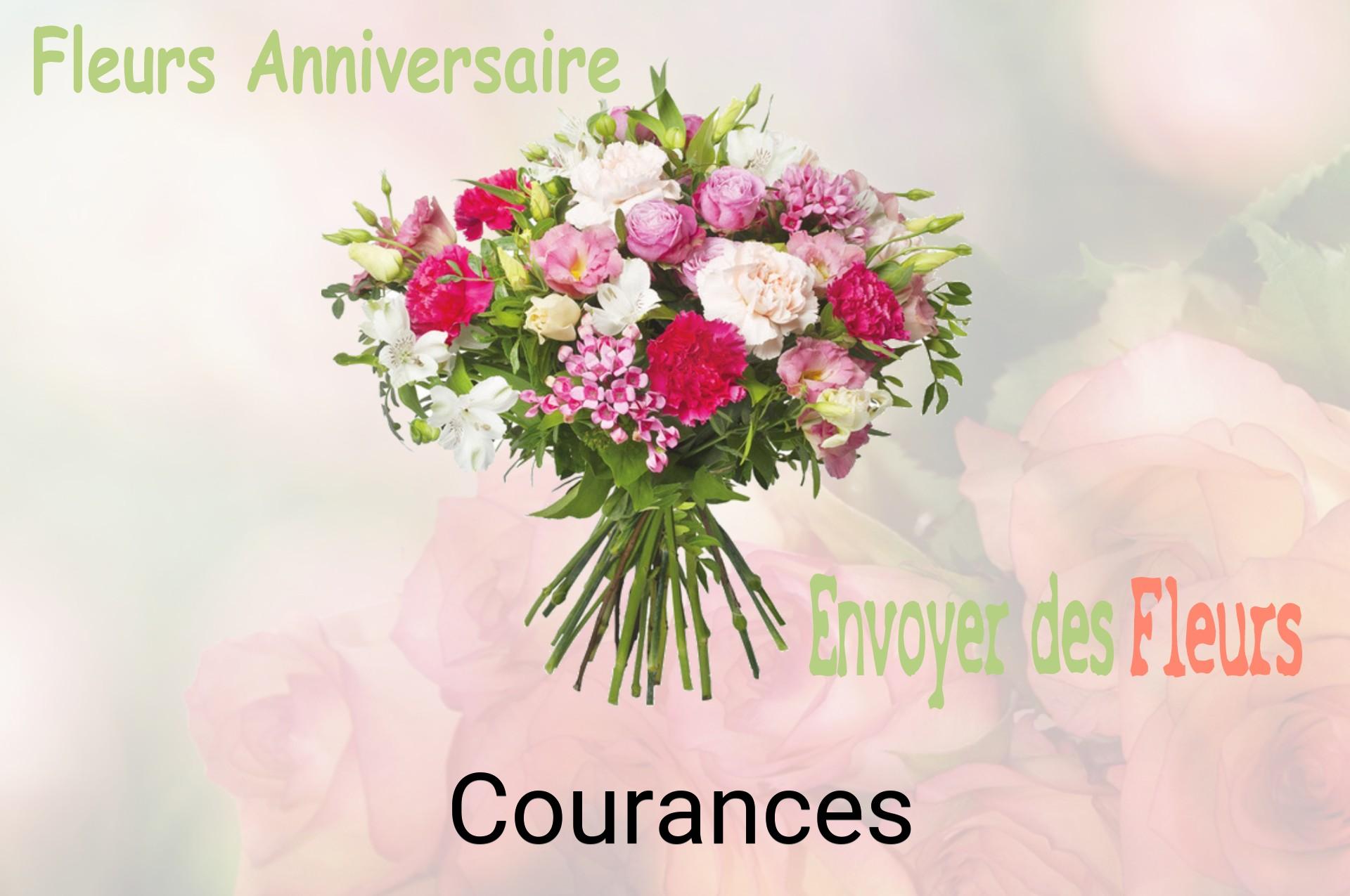Bouquet de fleurs d’anniversaire livré à Courances